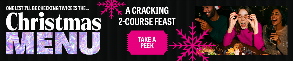 Festive menu at Brass Haus